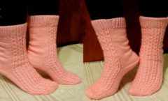 Beş Şişle Yapılan Çorap Modeli Anlatımlı Yapılışı