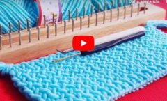 Knitting Board for Beginner Pattern